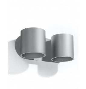 Lampa ścienna ORBIS 2 SL.0661 szara Sollux Lighting