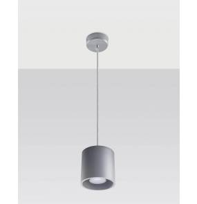 Lampa wisząca ORBIS 1 SL.0052 szara Sollux Lighting