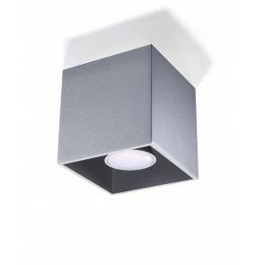 Lampa sufitowa QUAD 1 SL.0024 szara Sollux Lighting