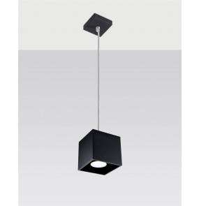 Lampa wisząca QUAD 1 SL.0060 czarna Sollux Lighting