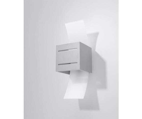 Kinkiet LORETO SL.0202 szary Sollux Lighting