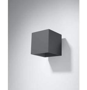 Lampa ścienna QUAD 1 SL.0565 antracyt Sollux Lighting