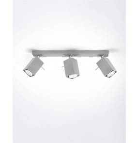 Lampa sufitowa MERIDA 3 SL.0457 szara Sollux Lighting