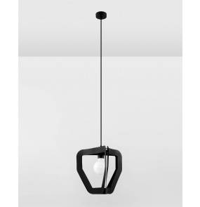 Lampa wisząca TRES SL.0930 czarna Sollux Lighting