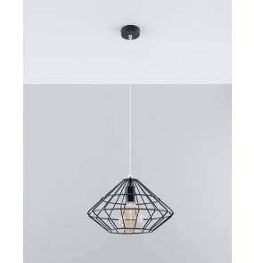 Lampa wisząca UMBERTO SL.0294 czarna Sollux Lighting