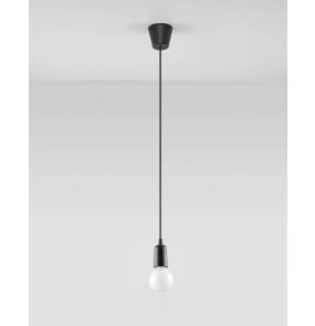 Lampa wisząca DIEGO 1 SL.0572 czarna Sollux Lighting