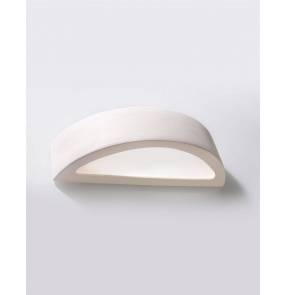 Lampa ścienna ceramiczna ATENA SL.0001 biała Sollux Lighting