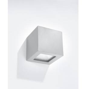 Lampa ścienna ceramiczna LEO SL.0871 szara Sollux Lighting