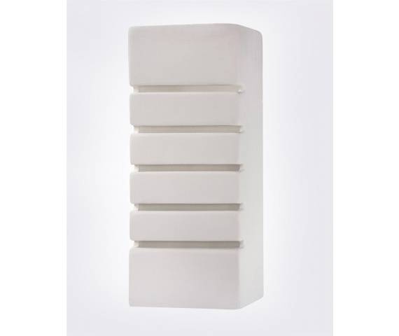 Kinkiet ceramiczny SAMIR SL.0161 oprawa w kolorze białym Sollux Lighting