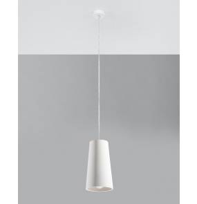 Lampa wisząca ceramiczna GULCAN SL.0849 biała Sollux Lighting