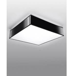 WYPRZEDAŻ Plafon HORUS 25 czarny Sollux Lighting 