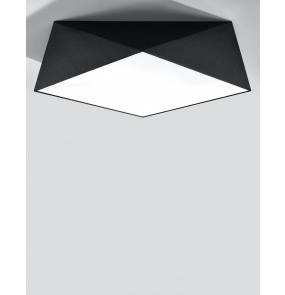 Lampa sufitowa HEXA 45 SL.0693 czarna Sollux Lighting