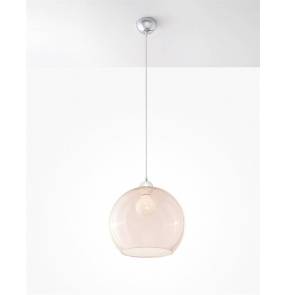 Lampa wisząca BALL SL.0249 Sollux Lighting szampański szklana kula