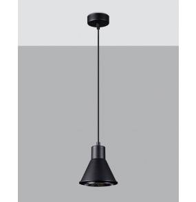 Lampa wisząca TAZILA 1 SL.0989 pojedyncza czarna [ES111]