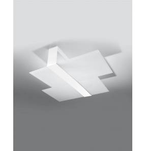 Plafon MASSIMO SL.1045 Sollux Lighting biały nowoczesny