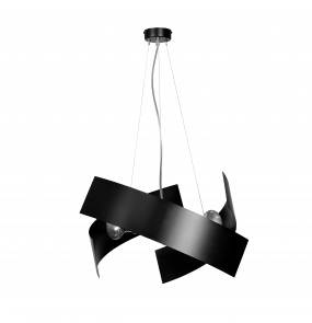 Lampa wisząca MODO 585/2 Emibig dekoracyjna oprawa w kolorze czarnym