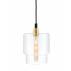 WYPRZEDAŻ Lampa wisząca Longis IV Gold 10874105 KASPA transparentna oprawa w nowoczesnym stylu