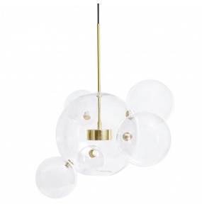 Lampa wisząca CAPRI XCP9148-1B King Home złota lampa z tylu design