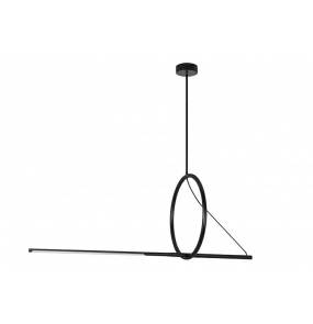 Lampa wisząca STICK JD2819-S King Home minimalistyczna oprawa w kolorze czarnym