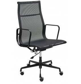 Fotel biurowy AERON PREMIUM czarny - siatka, aluminium