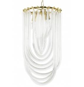 Lampa wisząca MURANO L JD9607-L.GOLD King Home szklana oprawa w kolorze złota