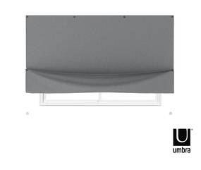 UMBRA panel zaciemniający NIGHTFALL 142 - 122 cm ciemno szary