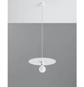 Lampa wisząca FLAVIO SL.0852 Sollux Lighting biała nowoczesna