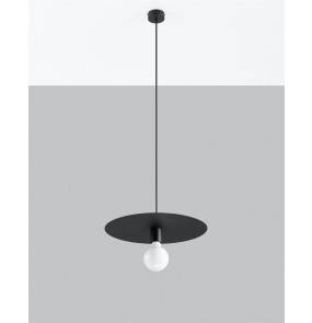 Lampa wisząca FLAVIO SL.0853 Sollux Lighting czarna nowoczesna