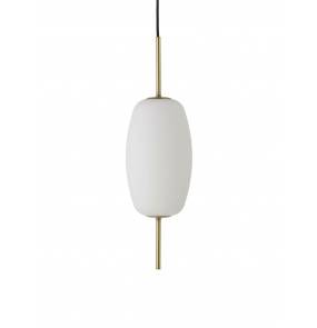 FRANDSEN lampa wisząca SILK S - mosiądz, szkło