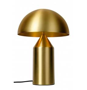 Lampa biurkowa FUNGO złota - mosiądz