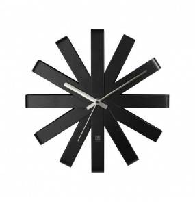 UMBRA zegar RIBBON - czarny