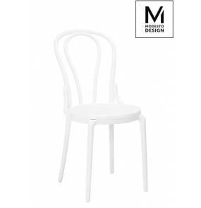 MODESTO krzesło TONI białe - polipropylen  King Home