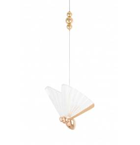 Lampa wisząca BUTTERFLY L różowe złoto