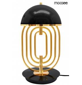 MOOSEE lampa stołowa BOTTEGA złota / czarna