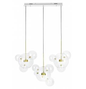 Lampa wisząca CAPRI DISC XCP9148-3A King Home złota lampa z tylu design