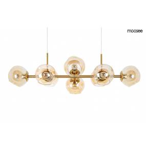 MOOSEE lampa wisząca ROMEO GOLD złota / bursztynowa