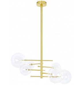 Lampa wisząca ASTRO XCP7423-6 King Home elegancka oprawa w kolorze złota