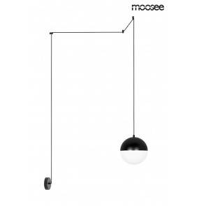 MOOSEE lampa ścienna BOWL czarna