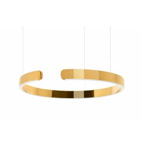 Lampa wisząca VISTA 40 złoty chrom
