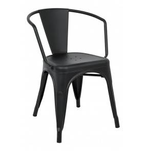 Krzesło TOWER ARM (Paris) czarne King Home