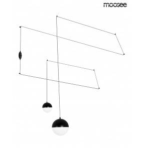 MOOSEE lampa ścienna BOWL DUO czarna