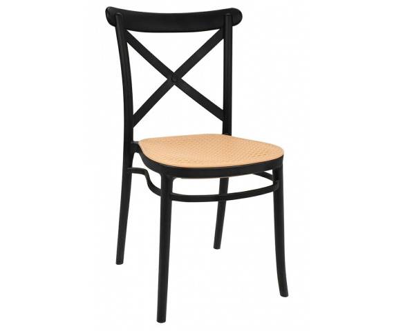 Krzesło COUNTRY czarne King Home