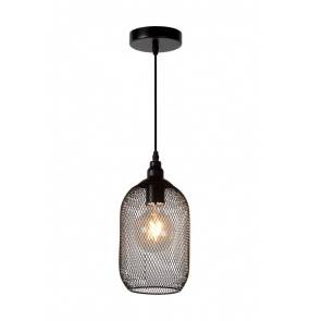 Lampa wisząca MESH 43404/15/30 oprawa w kolorze czarnym LUCIDE