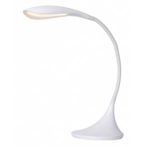 Lampa biurkowa EMIL 18652/06/31 oprawa w kolorze białym LUCIDE