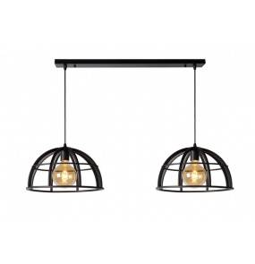 Lampa wisząca DIKRA 76464/02/30 oprawa w kolorze czarnym LUCIDE