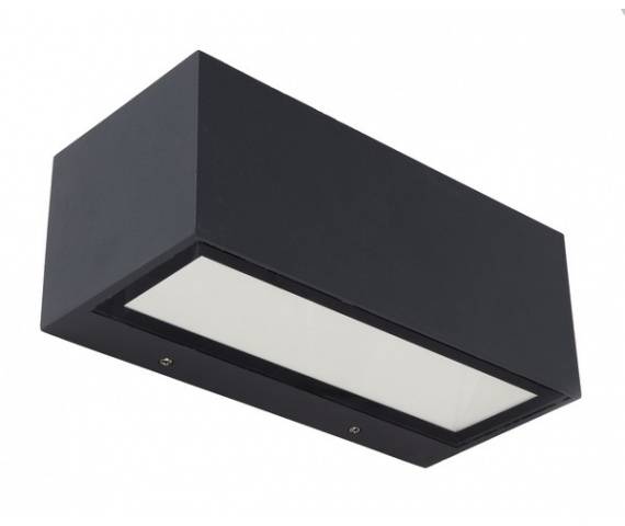 Kinkiet zewnętrzny GEMINI 5189101118 oprawa w kolorze szarym LUTEC