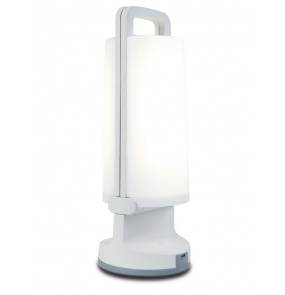 Zewnętrzna lampa stołowa DRAGONFLY 6904101331 oprawa w kolorze białym LUTEC