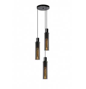 Lampa wisząca ORLANDO 74404/13/65 czarna 