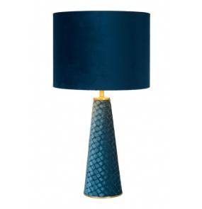 Lampa stołowa EXTRAVAGANZA VELVET 10501/81/37 niebieska