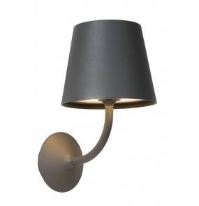 Lampa ścienna JUSTIN 27888/07/30 zewnętrzna czarna 